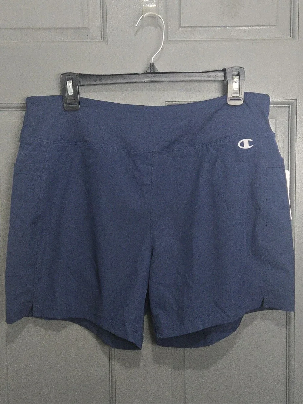 Swim Sports Navy Blue Board Shorts, Size L